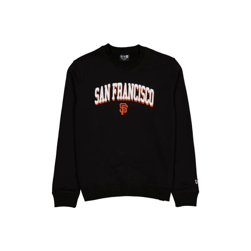 San Francisco Giants Sport Night Black Crewneck sold by New Era