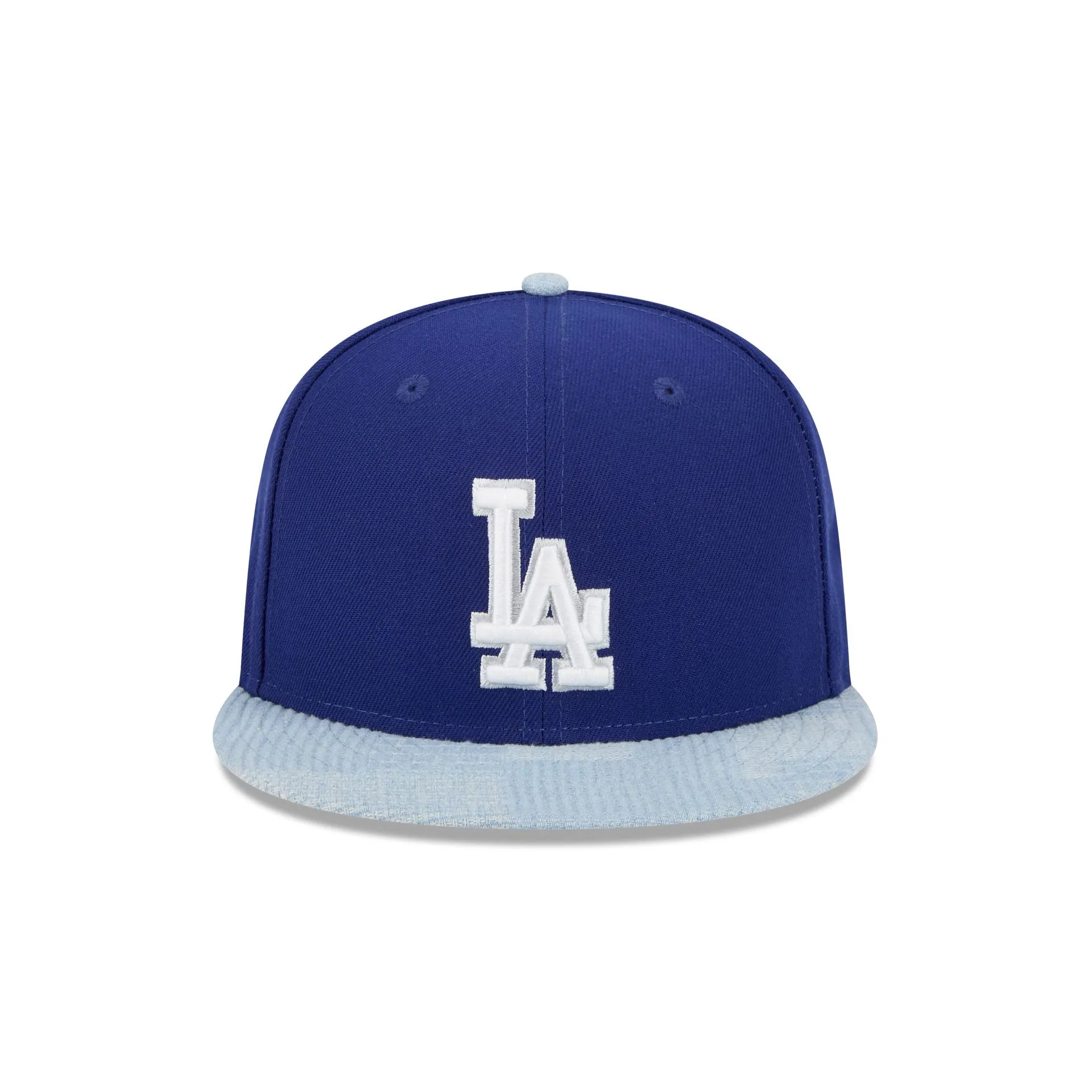 Los Angeles Dodgers Patch Denim 59FIFTY Fitted Hat sold by New Era product image thumbnail 2
