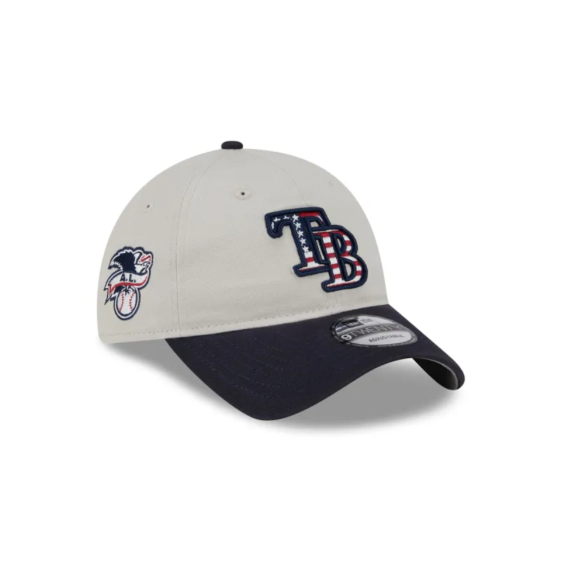 Tampa Bay Rays Independence Day 2024 9TWENTY Adjustable Hat sold by New Era