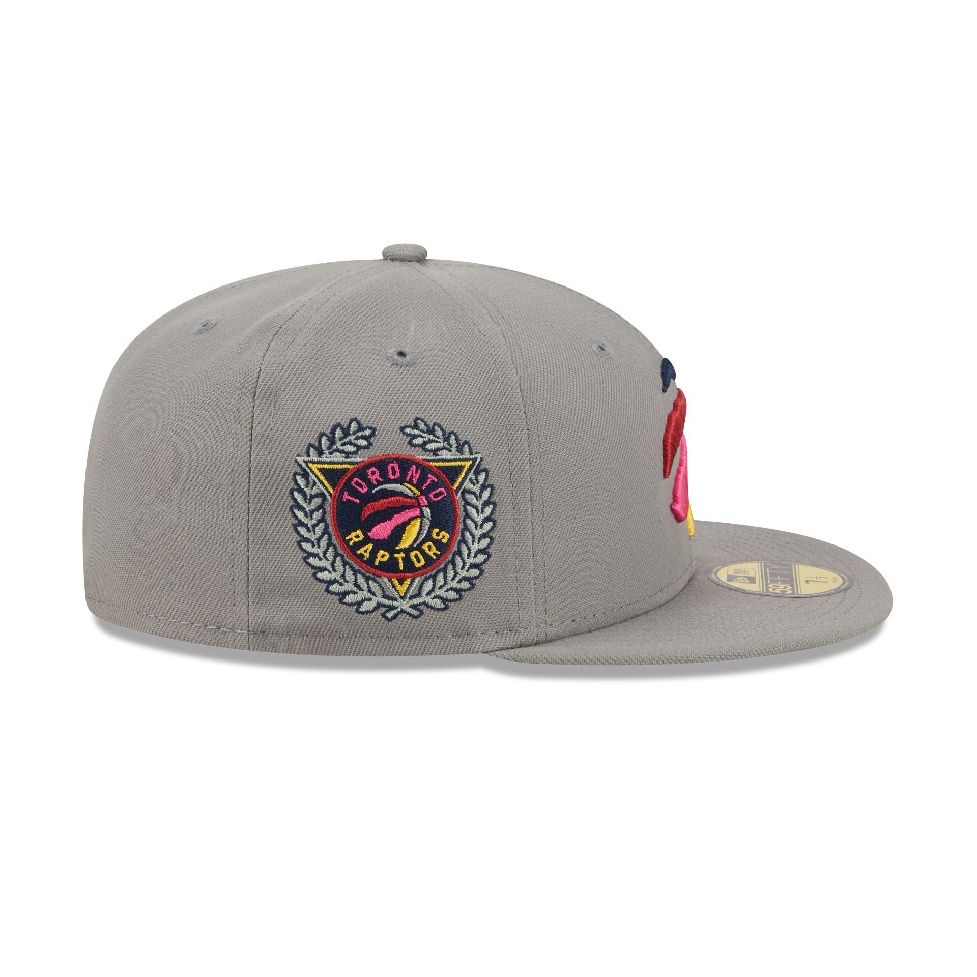 Toronto Raptors Color Pack Gray 59FIFTY Fitted Hat sold by New Era product image thumbnail 4