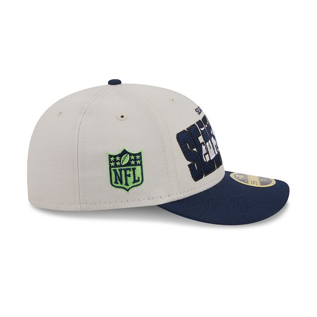 Seattle Seahawks 2023 Draft Low Profile 59FIFTY Fitted Hat sold by New Era product image thumbnail 4