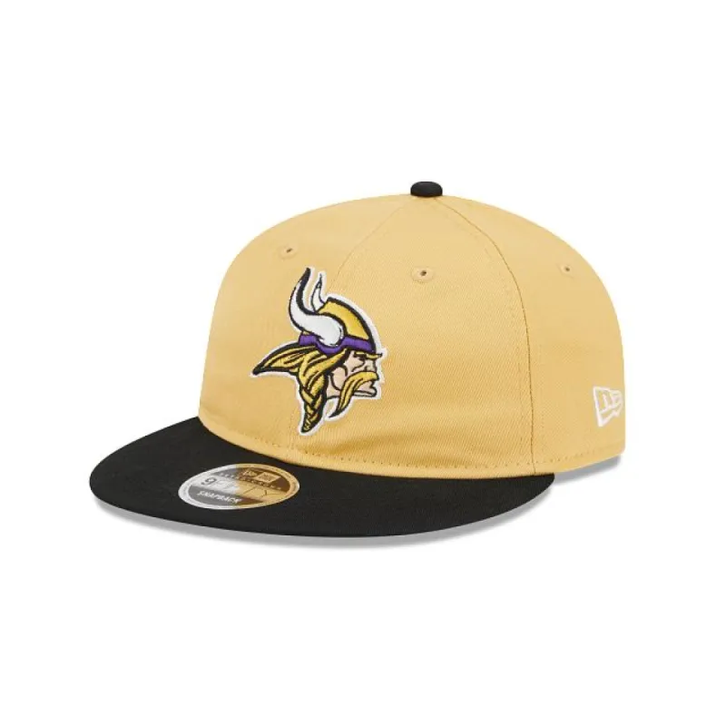 Minnesota Vikings Sepia Retro Crown 9FIFTY Snapback Hat sold by New Era