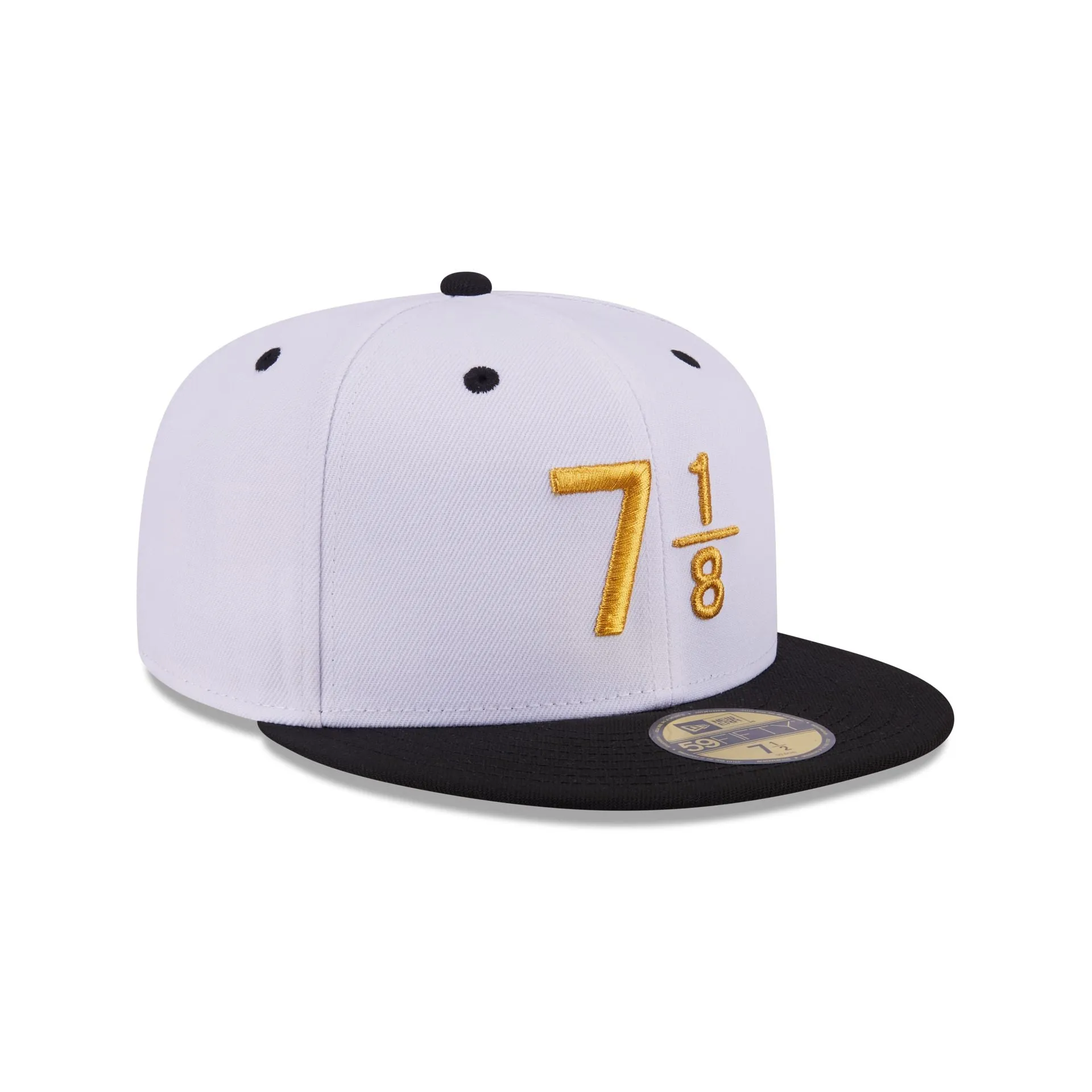 New Era Cap Signature Size 7 1/8 White 59FIFTY Fitted Hat sold by New Era product image thumbnail 3
