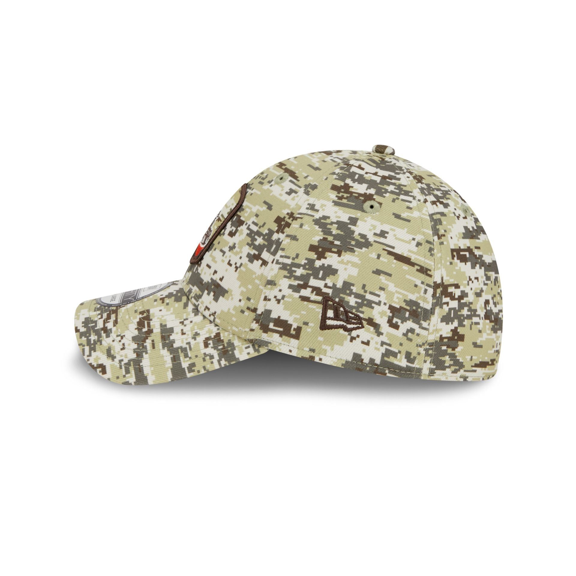 Cleveland Browns 2023 Salute to Service Camo 39THIRTY Stretch Fit Hat sold by New Era product image thumbnail 5