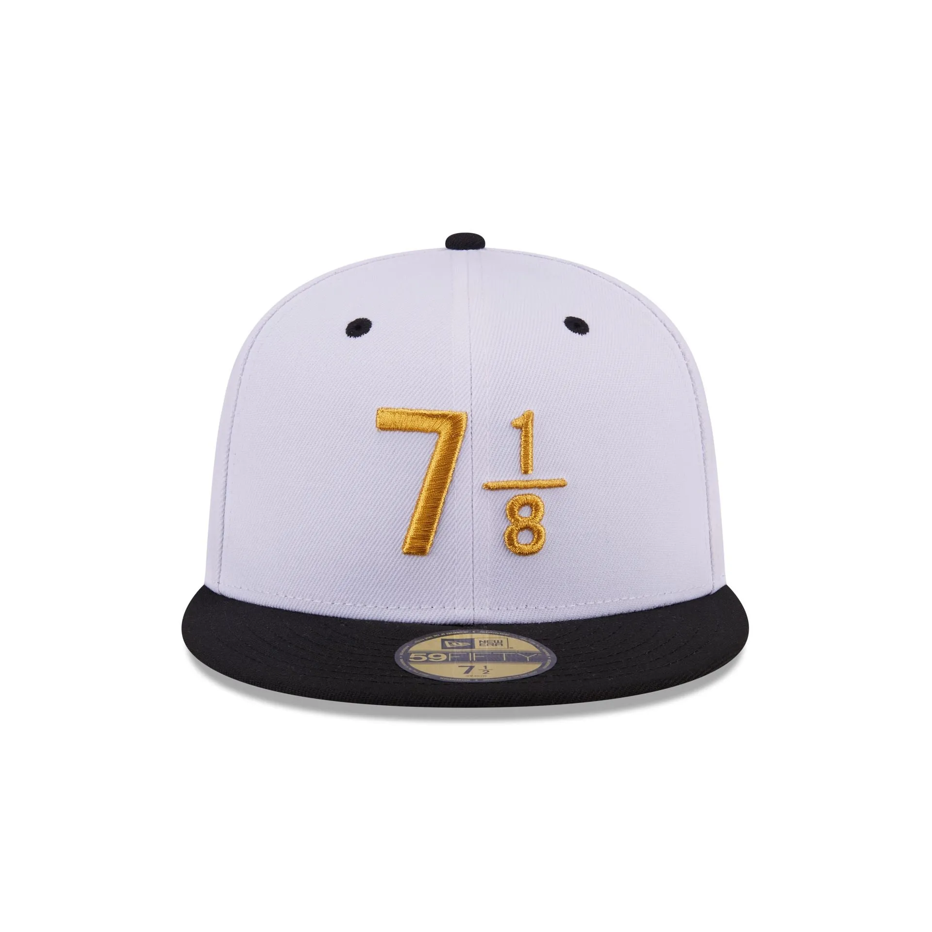 New Era Cap Signature Size 7 1/8 White 59FIFTY Fitted Hat sold by New Era product image thumbnail 2