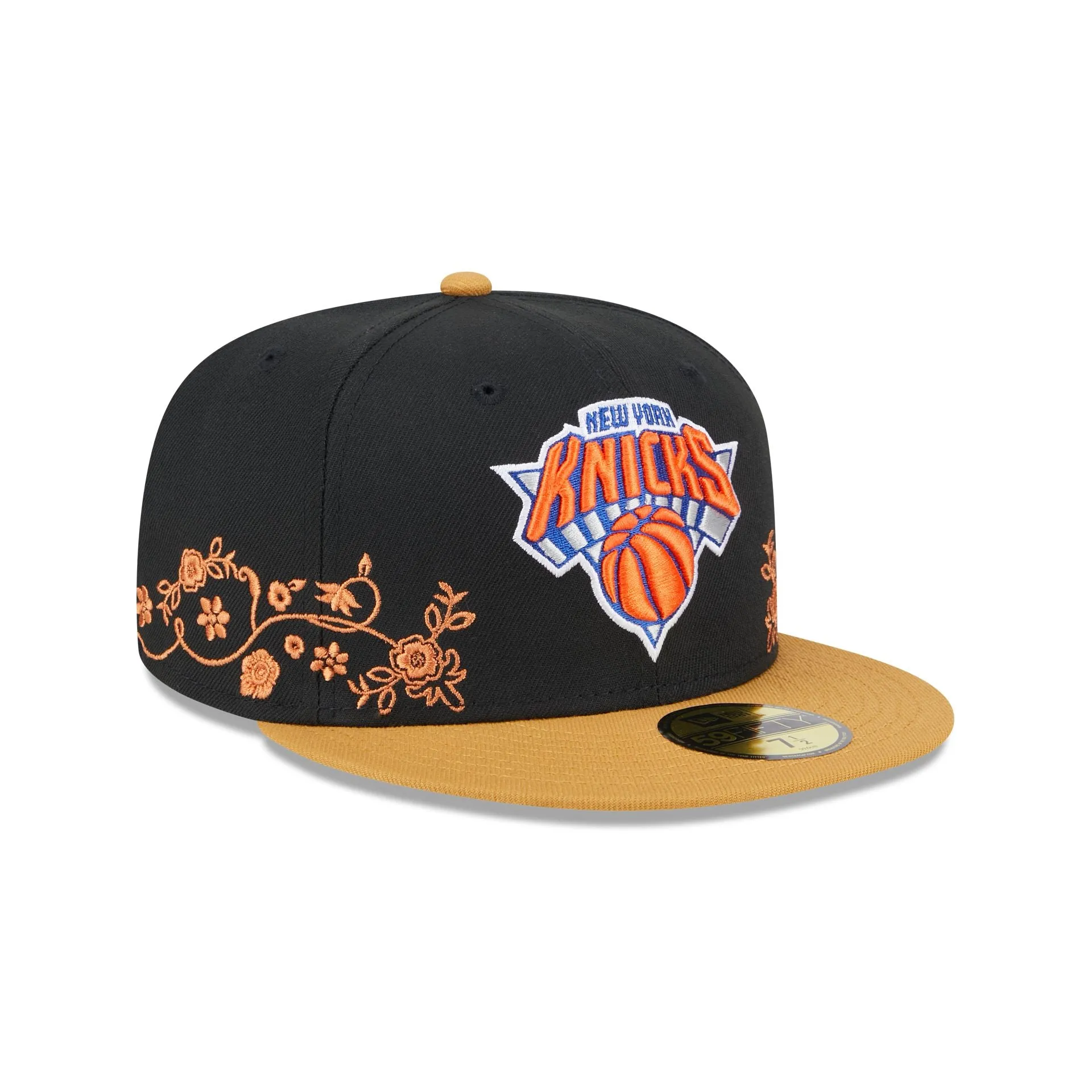New York Knicks Floral Vine 59FIFTY Fitted Hat sold by New Era product image thumbnail 3
