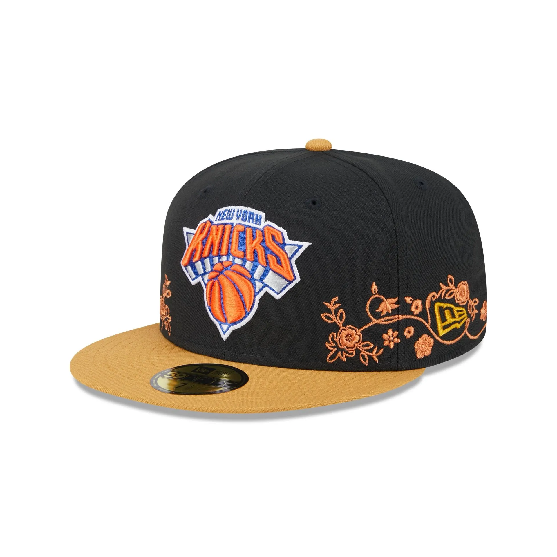 New York Knicks Floral Vine 59FIFTY Fitted Hat sold by New Era