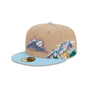 Colorado Rockies Snowcapped 59FIFTY Fitted Hat sold by New Era