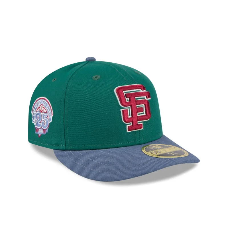 San Francisco Giants Green Gemstone Low Profile 59FIFTY Fitted Hat sold by New Era
