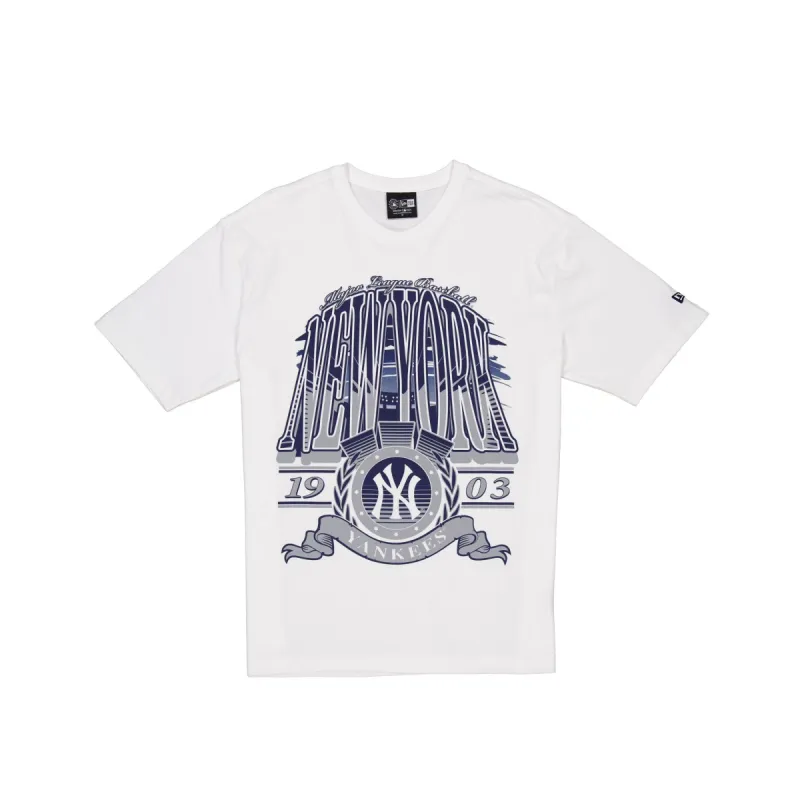 New York Yankees Sport Classics White T-Shirt sold by New Era