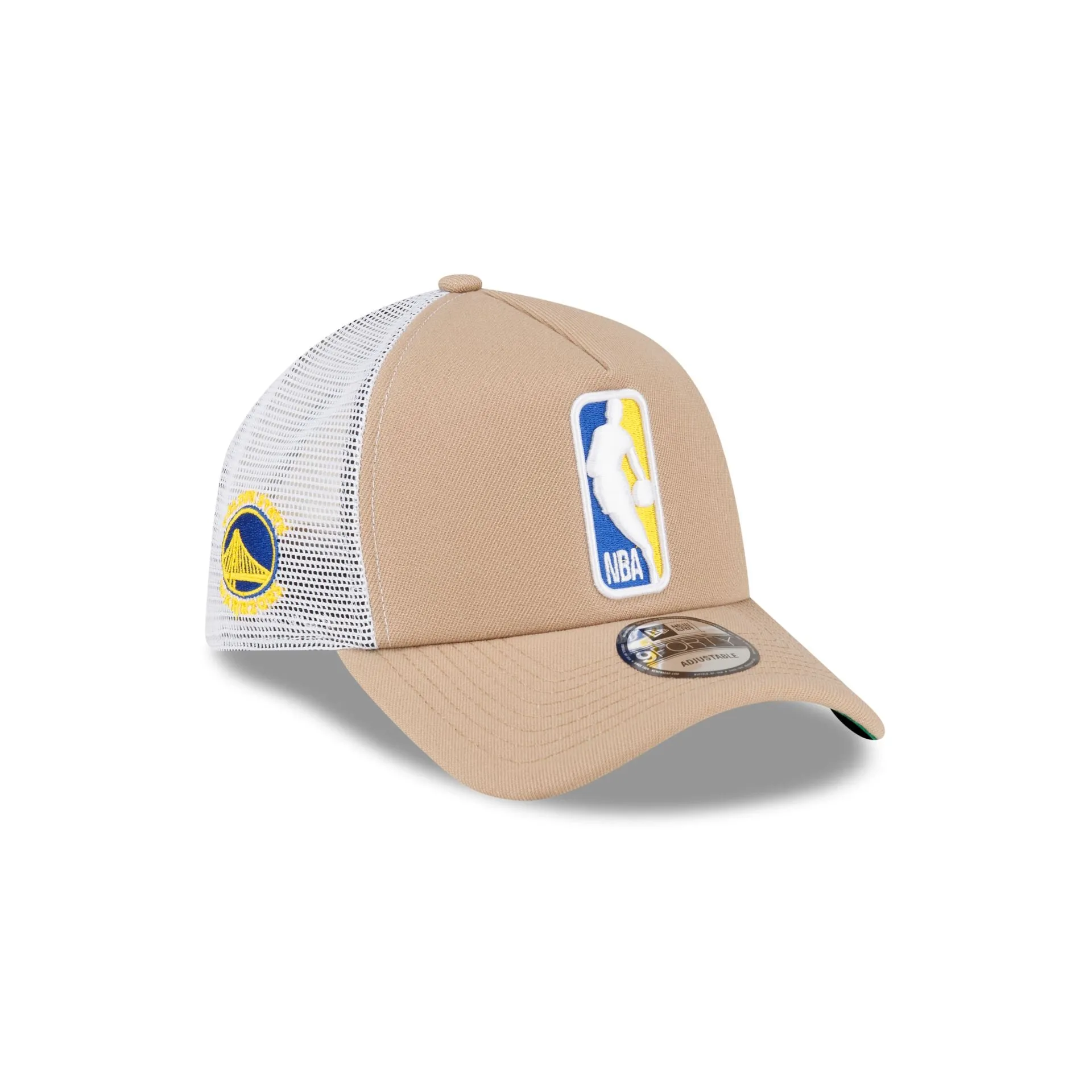 Golden State Warriors Logoman 9FORTY A-Frame Snapback Hat sold by New Era