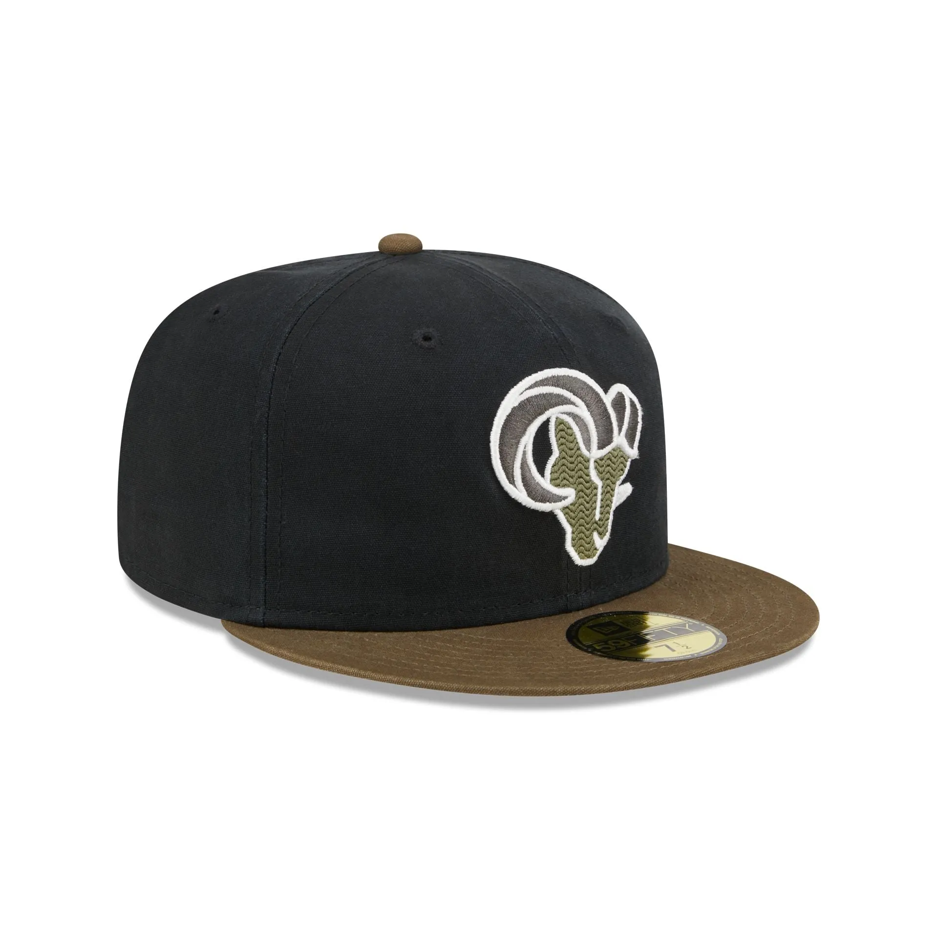 Los Angeles Rams Quilted Logo 59FIFTY Fitted Hat sold by New Era product image thumbnail 3