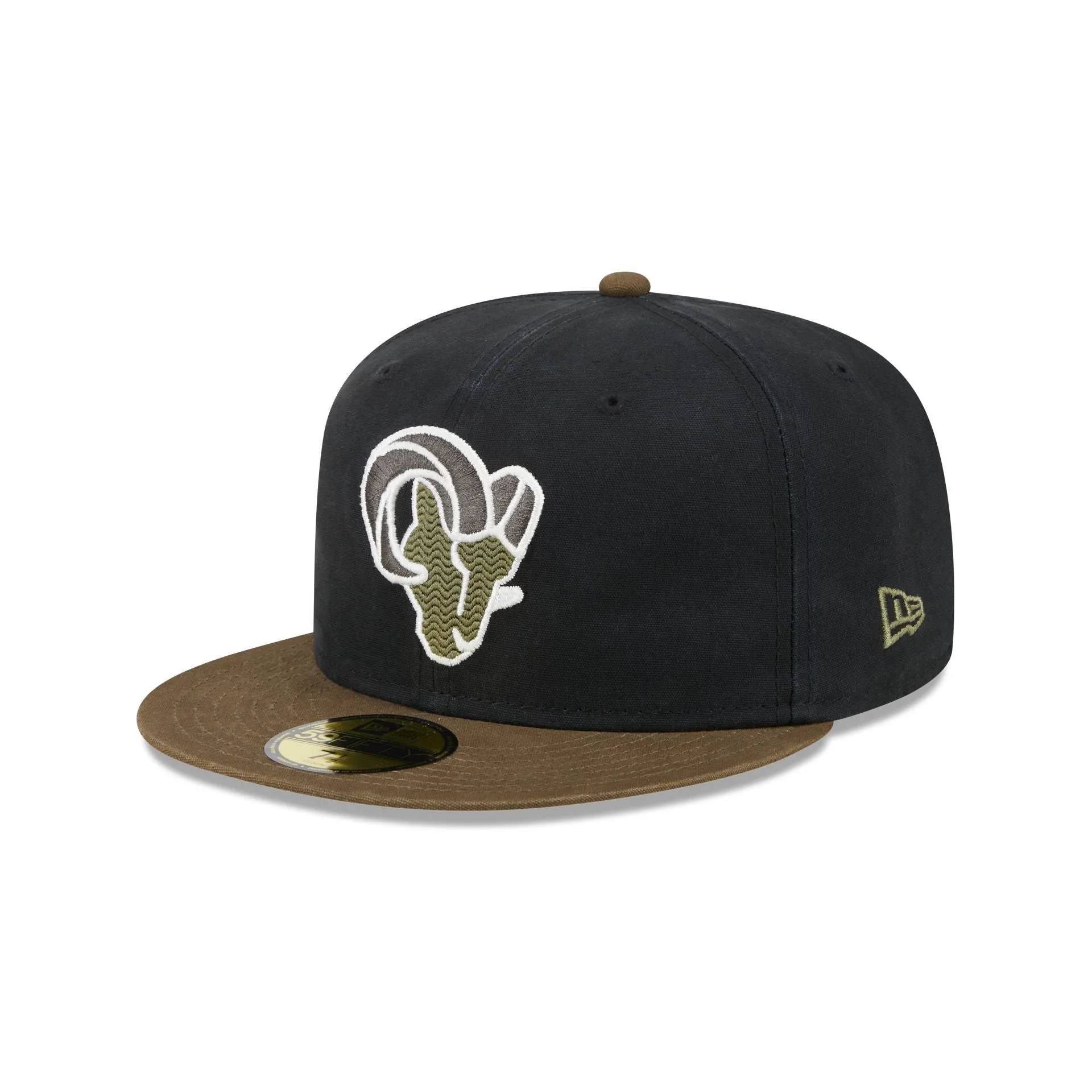 Los Angeles Rams Quilted Logo 59FIFTY Fitted Hat sold by New Era