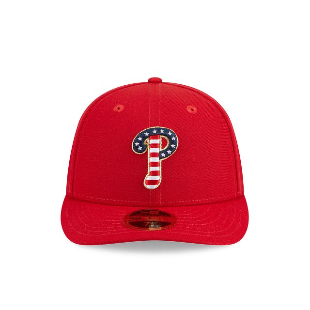 Philadelphia Phillies Independence Day 2023 Low Profile 59FIFTY Fitted Hat sold by New Era product image thumbnail 2