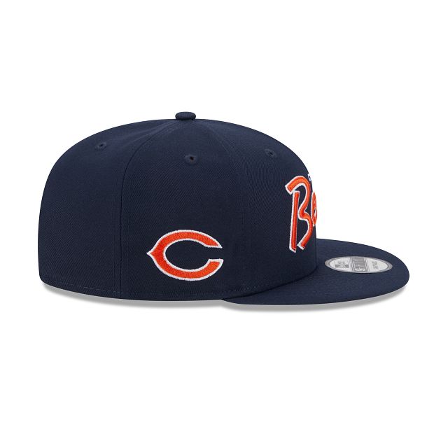 Chicago Bears Script 9FIFTY Snapback Hat sold by New Era product image thumbnail 4