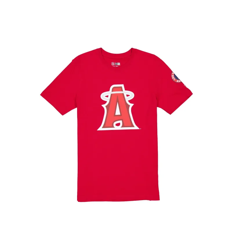 Los Angeles Angels City Connect Red T-Shirt sold by New Era