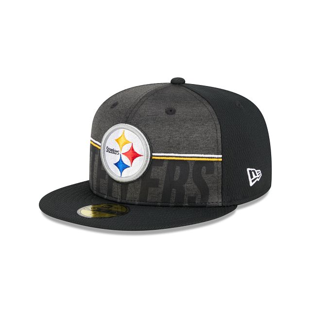 Pittsburgh Steelers 2023 Training 59FIFTY Fitted Hat sold by New Era