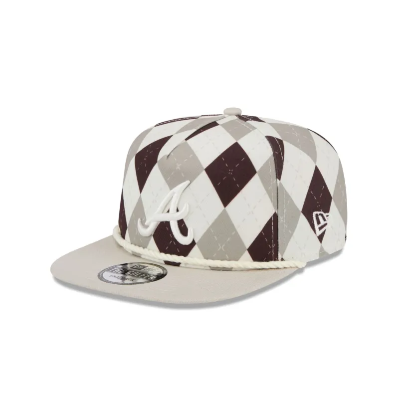 Atlanta Braves Argyle Golfer Hat sold by New Era