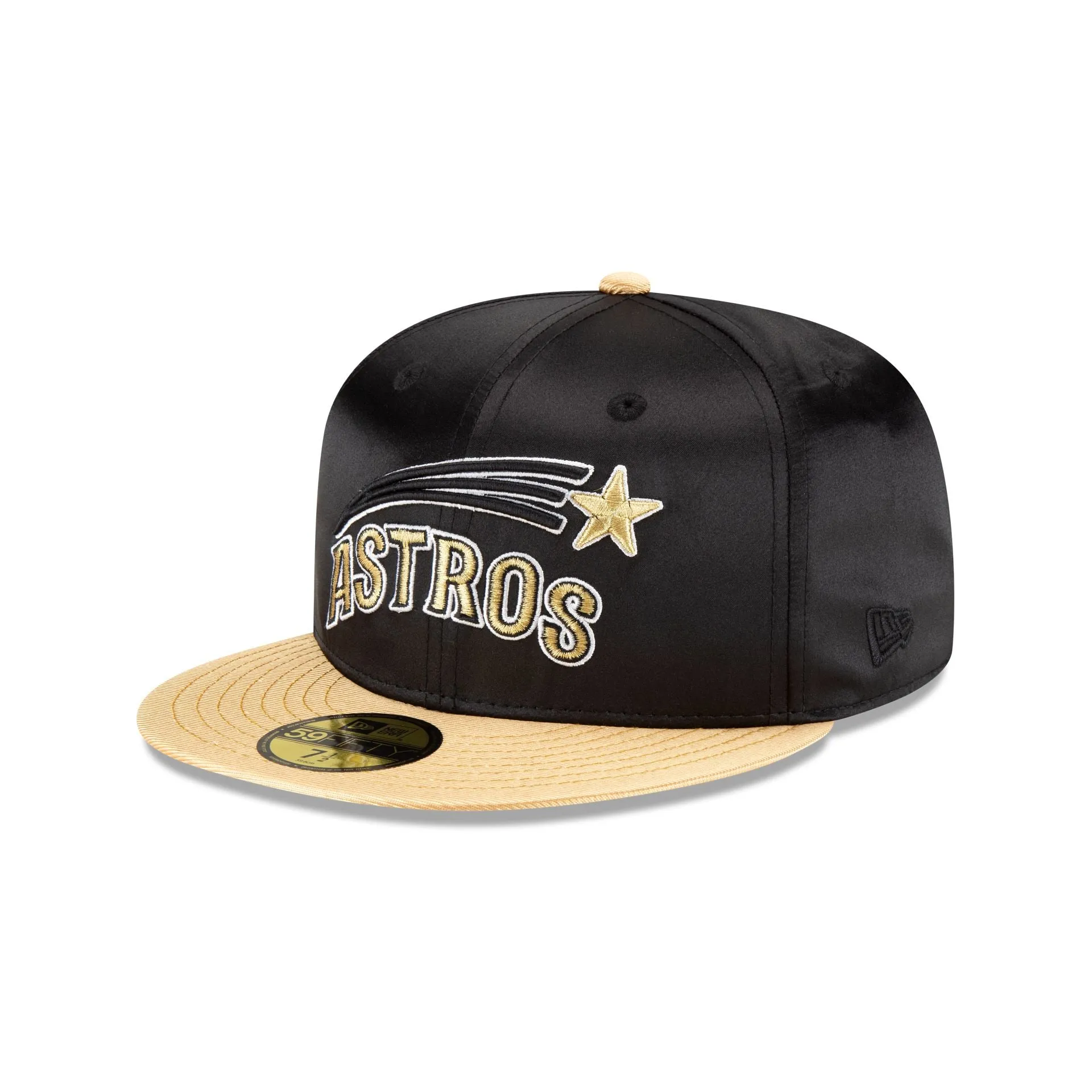 Houston Astros Metallic Gold 59FIFTY Fitted Hat sold by New Era product image thumbnail 3