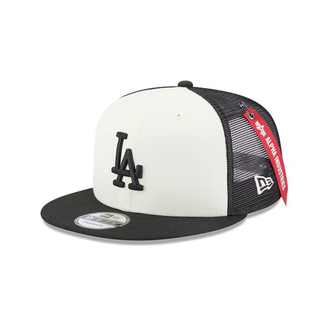 Alpha Industries X Los Angeles Dodgers 9FIFTY Snapback Hat sold by New Era