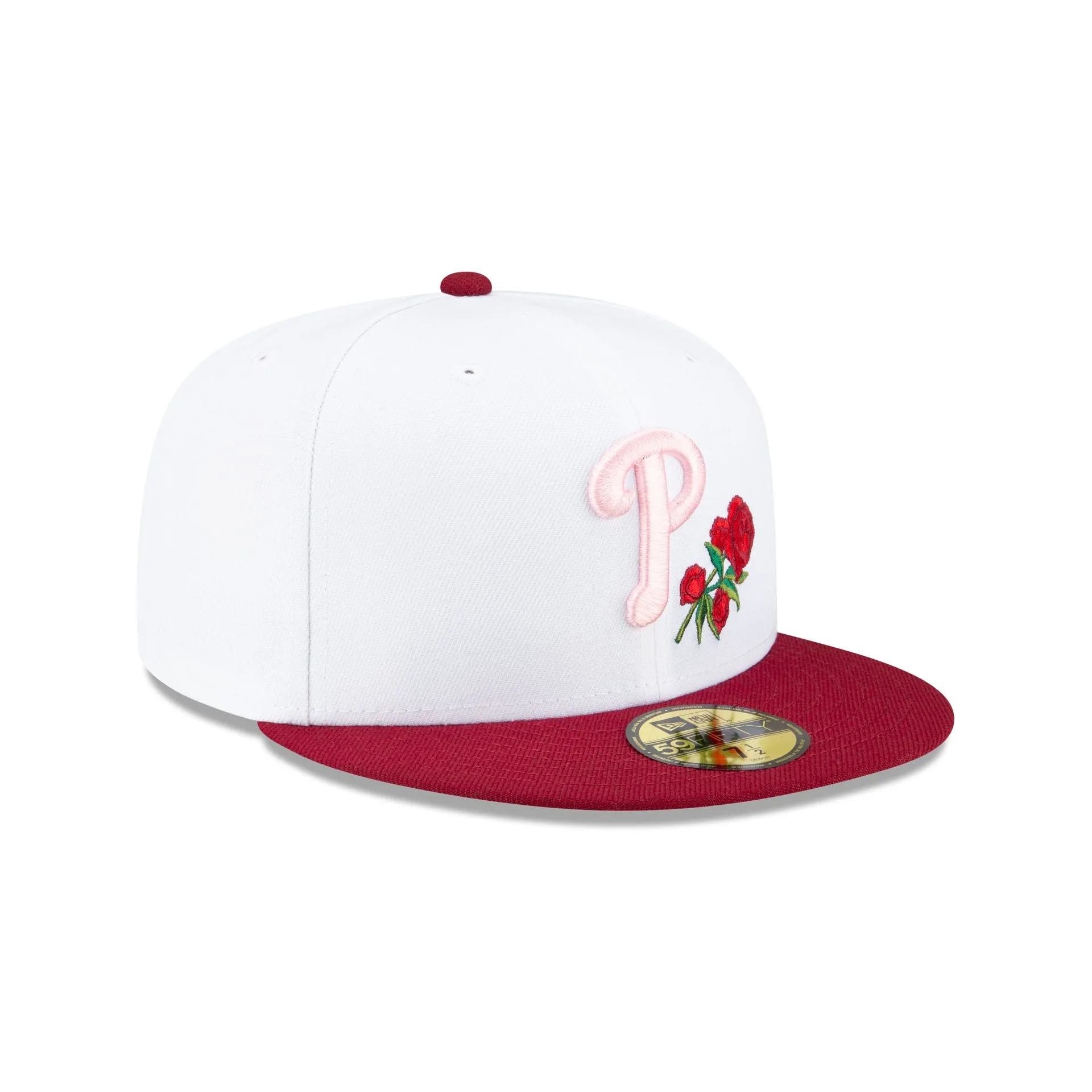 Just Caps Rose Flower Philadelphia Phillies 59FIFTY Fitted Hat sold by New Era product image thumbnail 3