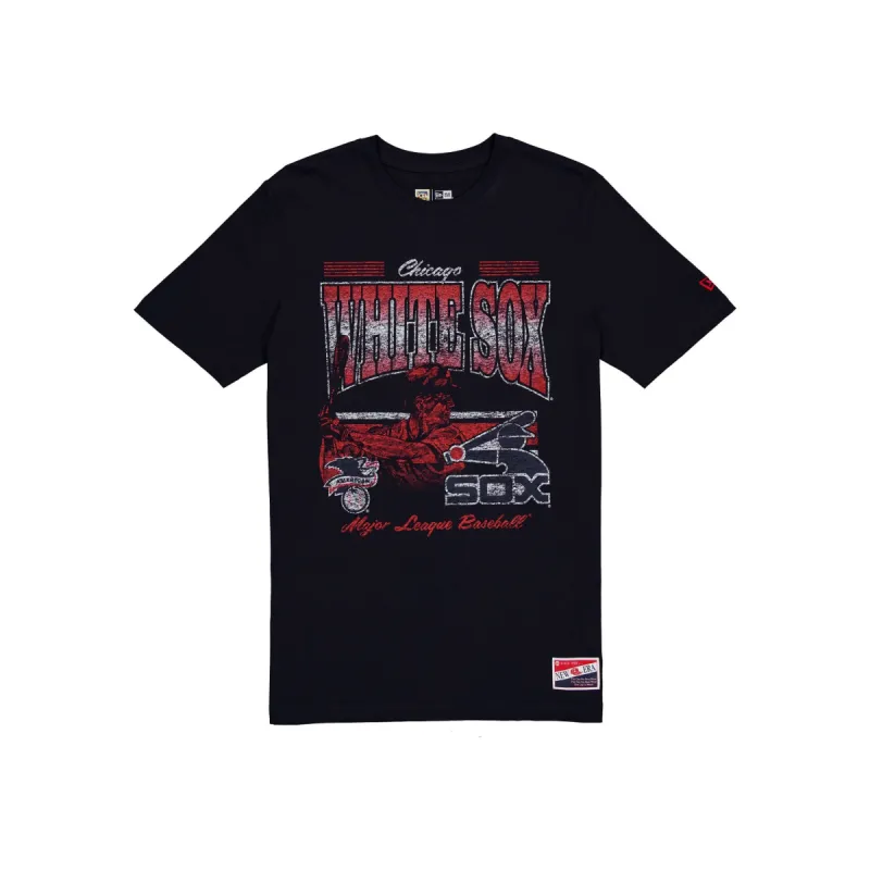 Chicago White Sox Throwback Distress T-Shirt sold by New Era