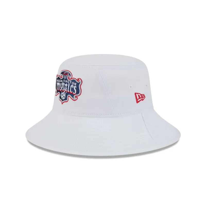 Washington Mystics Optic White Bucket Hat sold by New Era