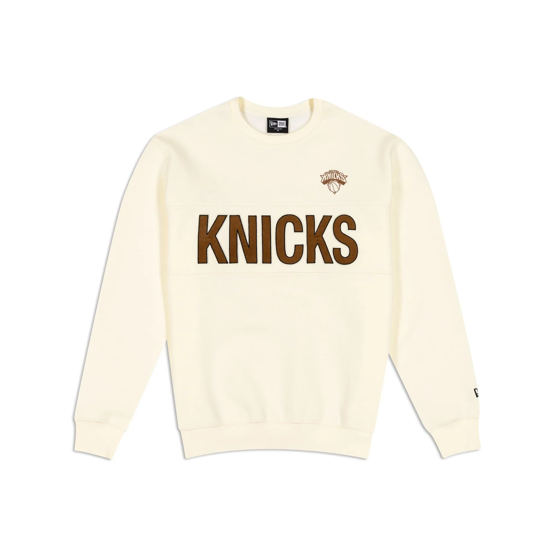 New York Knicks Cord Crewneck sold by New Era
