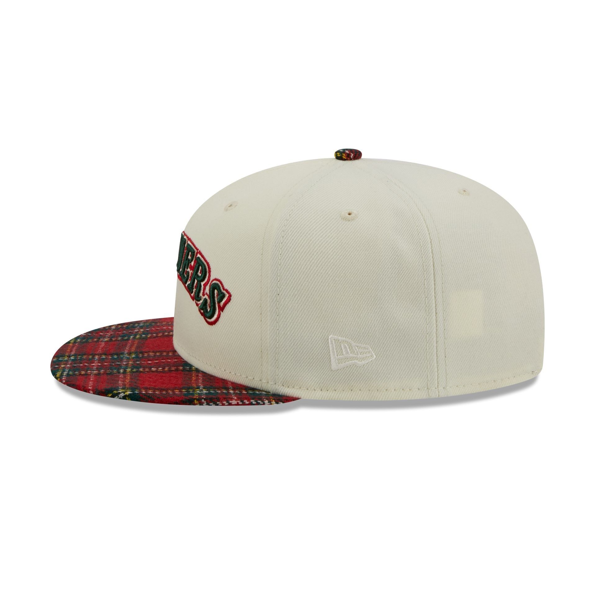 Seattle Mariners Plaid Visor 9FIFTY Snapback Hat sold by New Era product image thumbnail 4