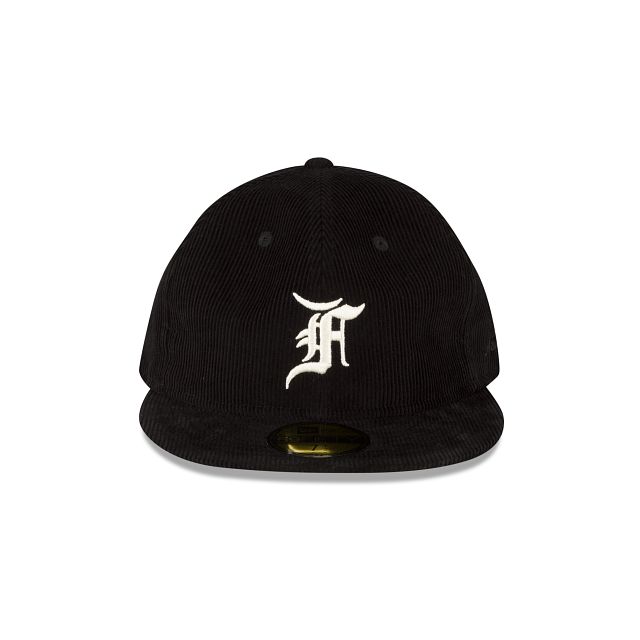 Fear of God Essentials Corduroy Black 59FIFTY Fitted Hat sold by New Era product image thumbnail 2