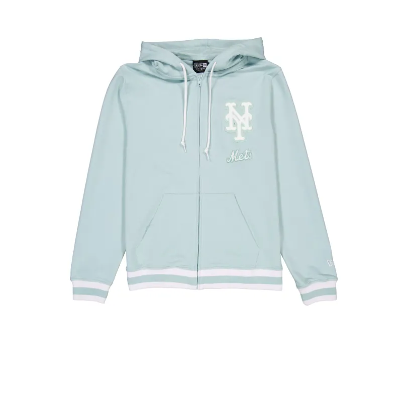 New York Mets Minty Breeze Logo Select Hoodie Full-Zip sold by New Era