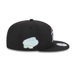 Miami Marlins Color Pack Black 9FIFTY Snapback Hat sold by New Era