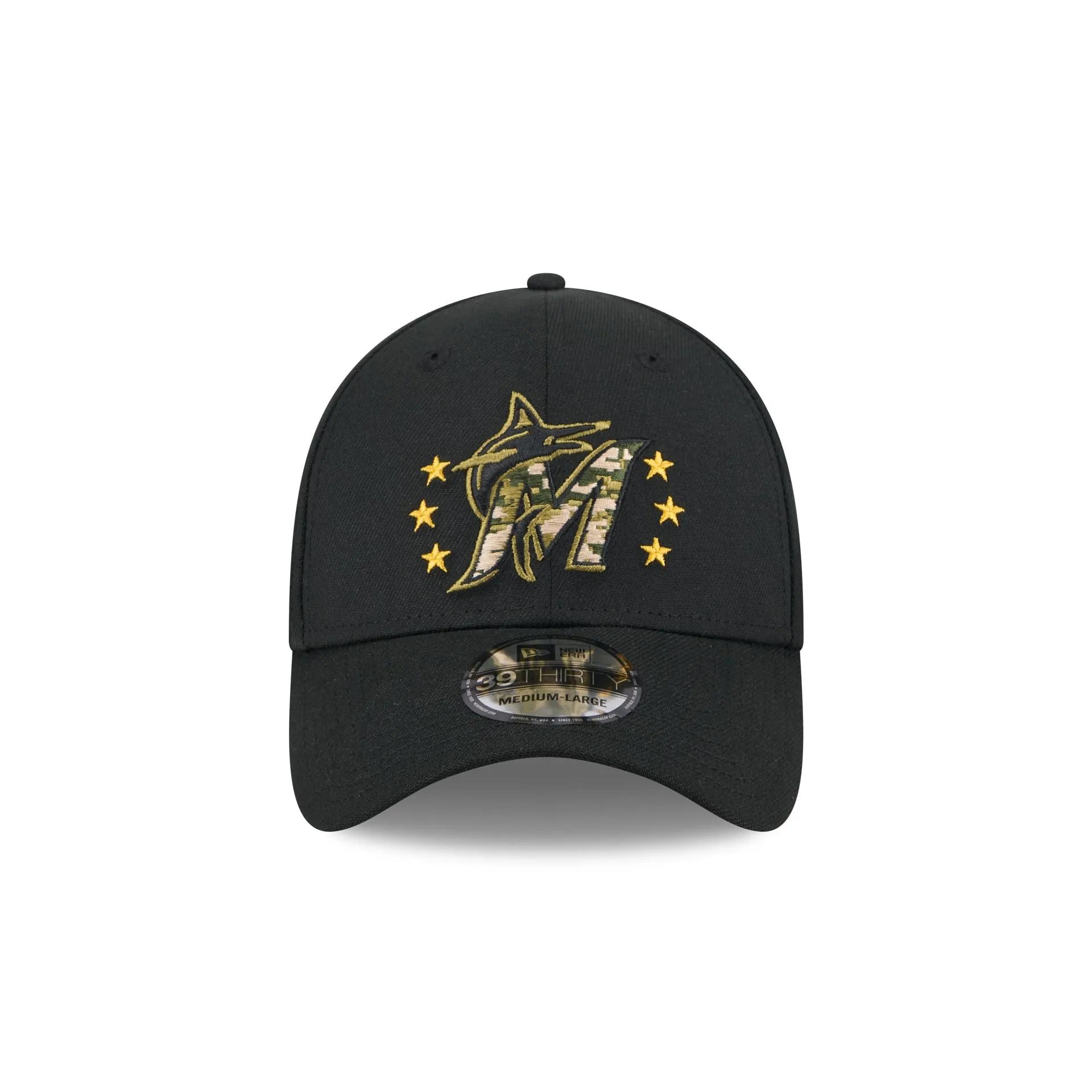 Miami Marlins Armed Forces Day 2024 39THIRTY Stretch Fit Hat sold by New Era product image thumbnail 2