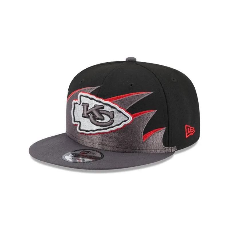 Kansas City Chiefs Tidal Wave 9FIFTY Snapback Hat sold by New Era
