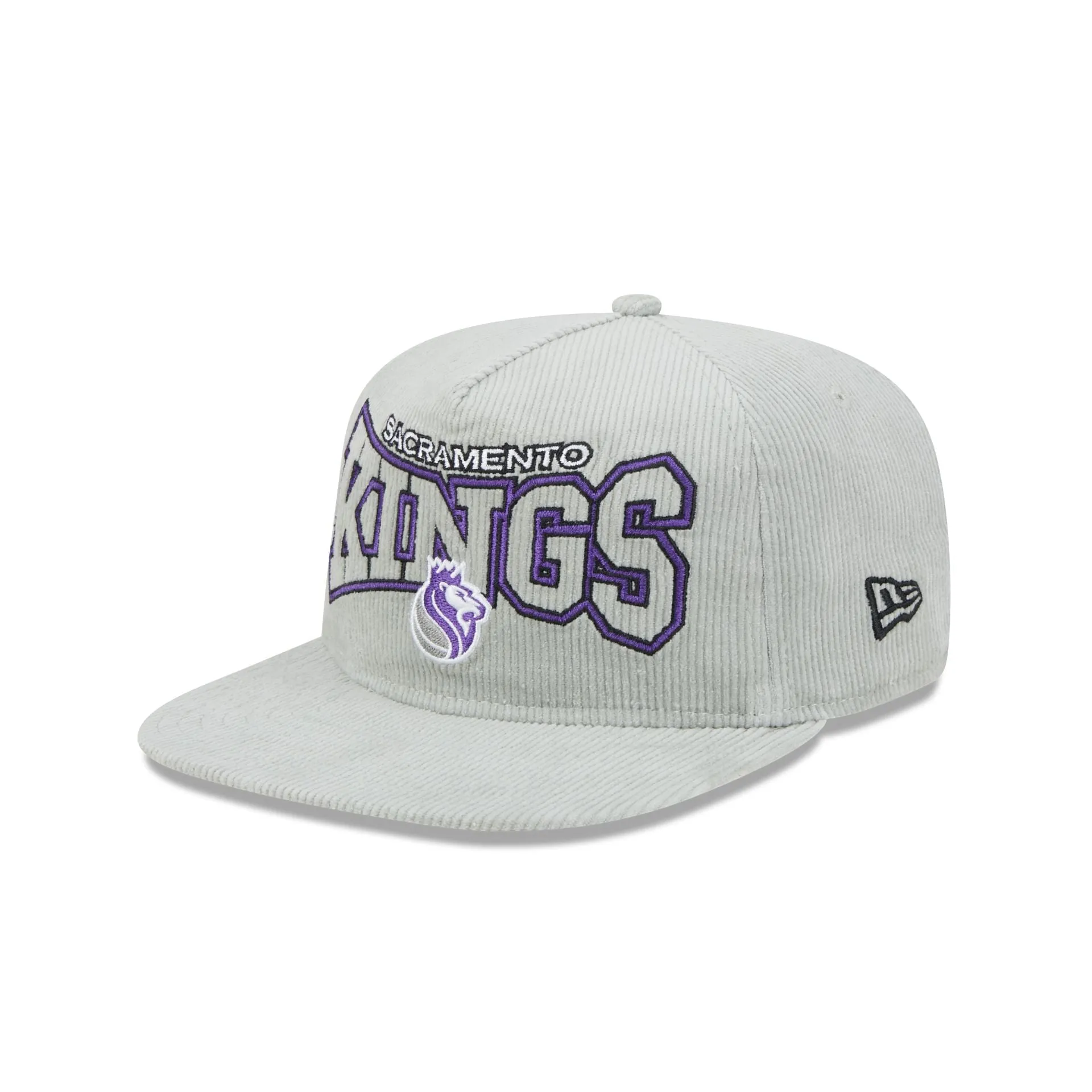 Sacramento Kings Gray Cord Golfer Hat sold by New Era