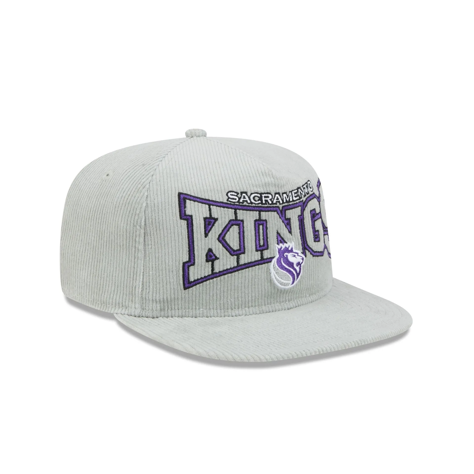 Sacramento Kings Gray Cord Golfer Hat sold by New Era product image thumbnail 3