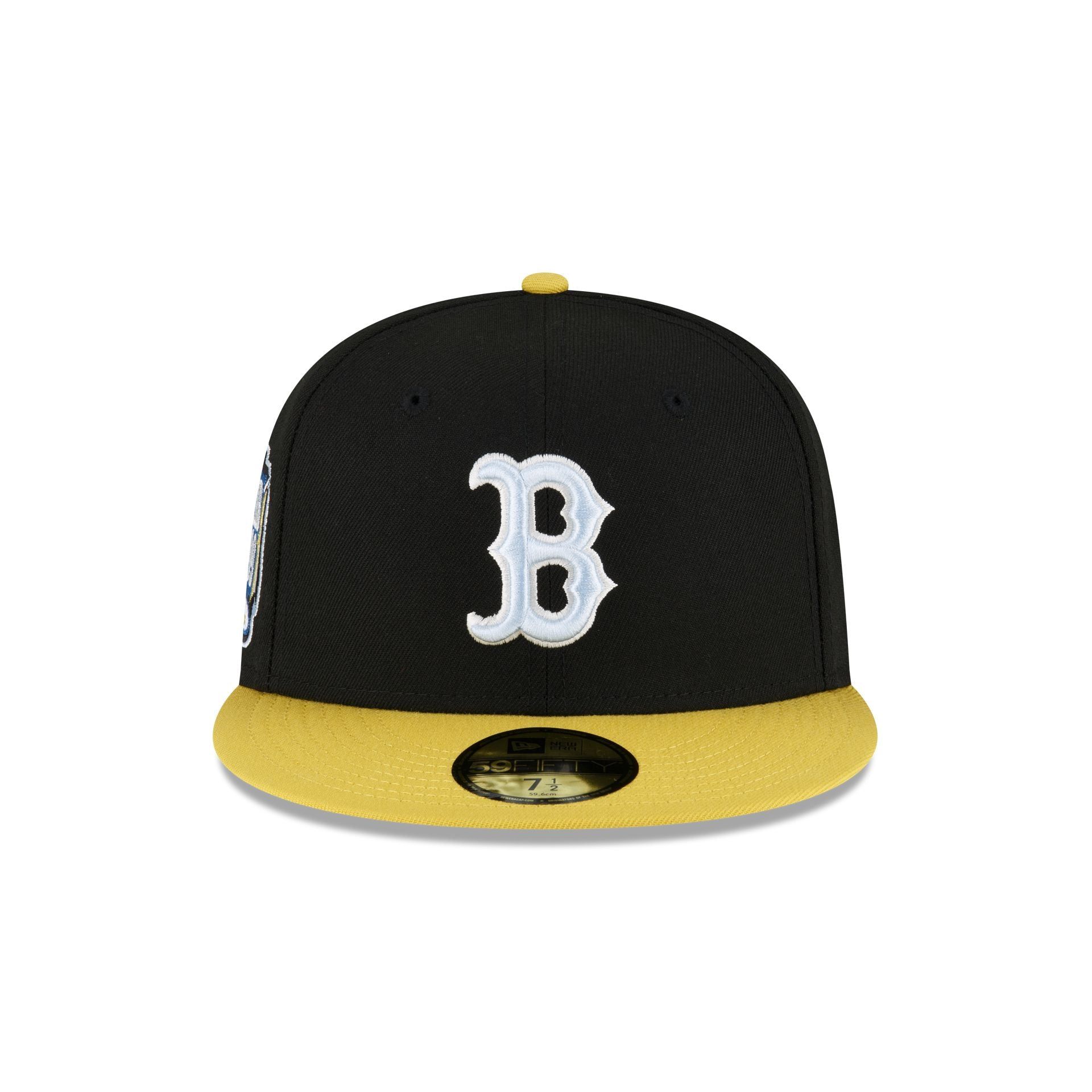 Boston Red Sox Chartreuse Visor 59FIFTY Fitted Hat sold by New Era product image thumbnail 2