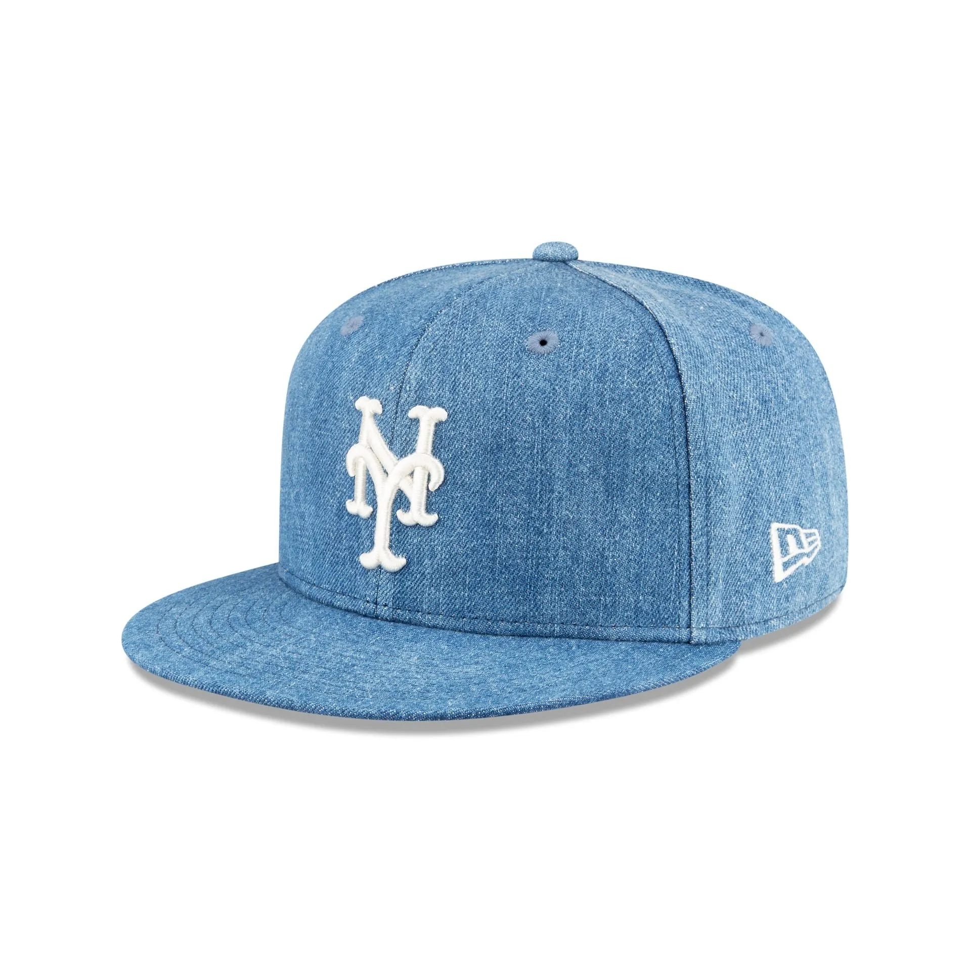 New York Mets Denim 9FIFTY Snapback Hat sold by New Era
