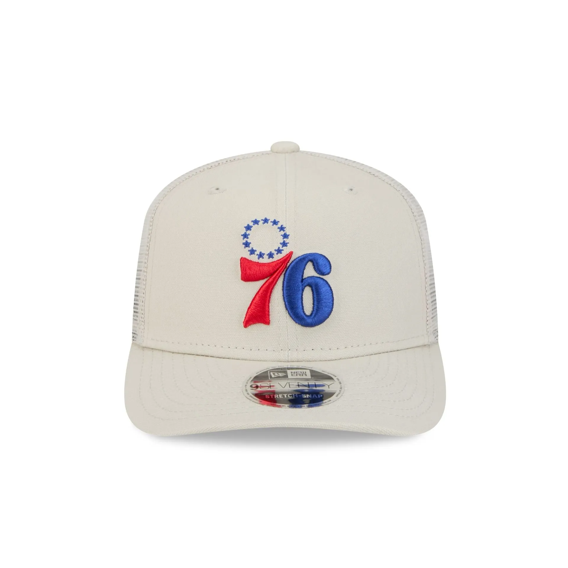 Philadelphia 76ers Canvas 9SEVENTY Trucker Hat sold by New Era product image thumbnail 2