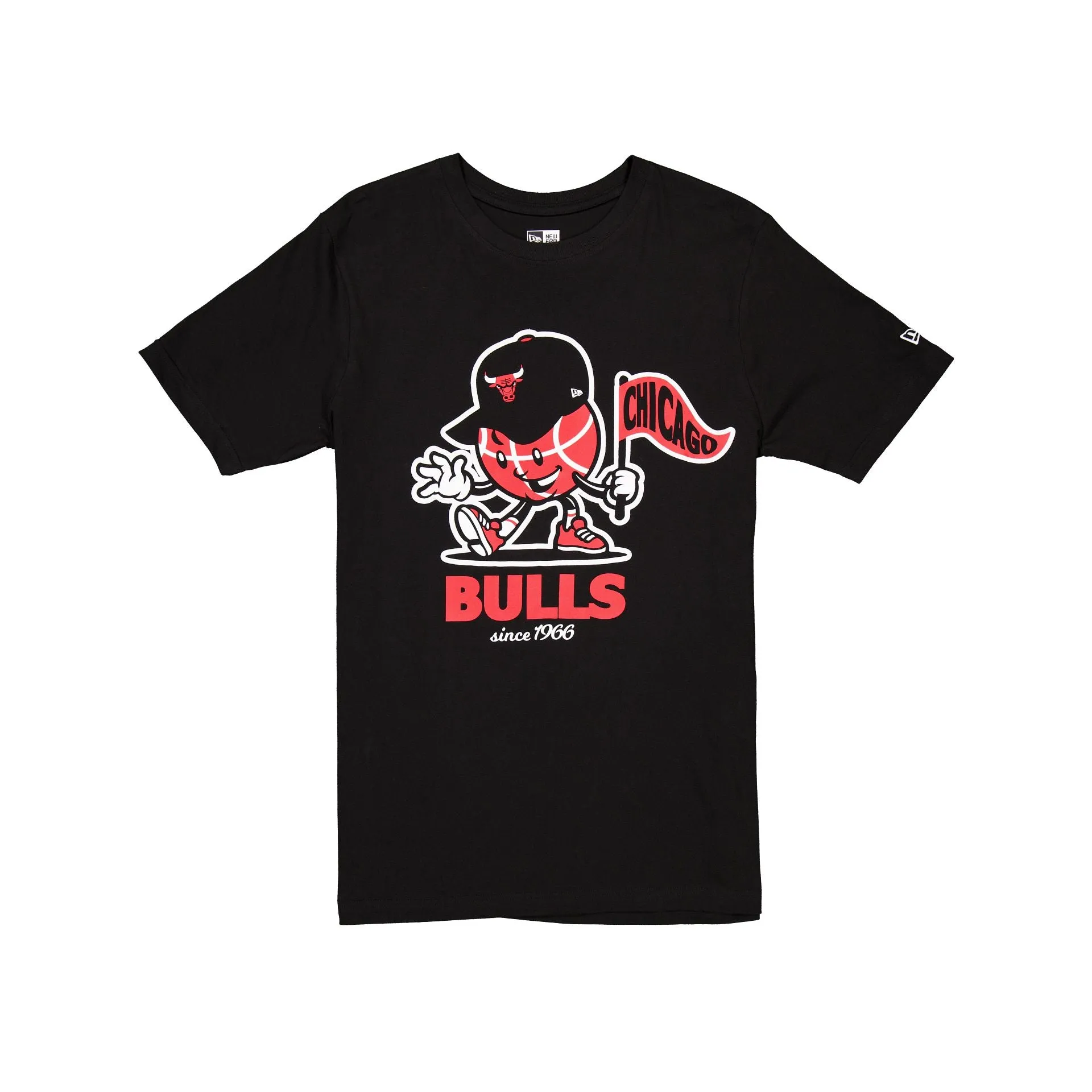 Chicago Bulls Court Sport Black T-Shirt sold by New Era