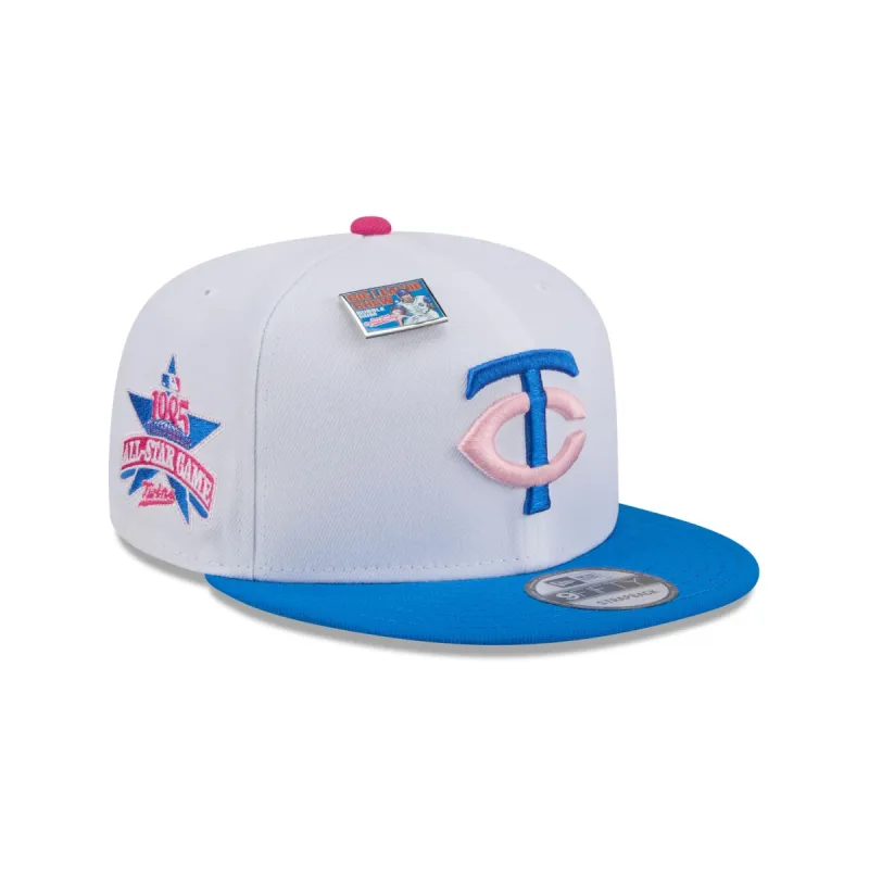 Big League Chew X Minnesota Twins Cotton Candy 9FIFTY Snapback Hat sold by New Era