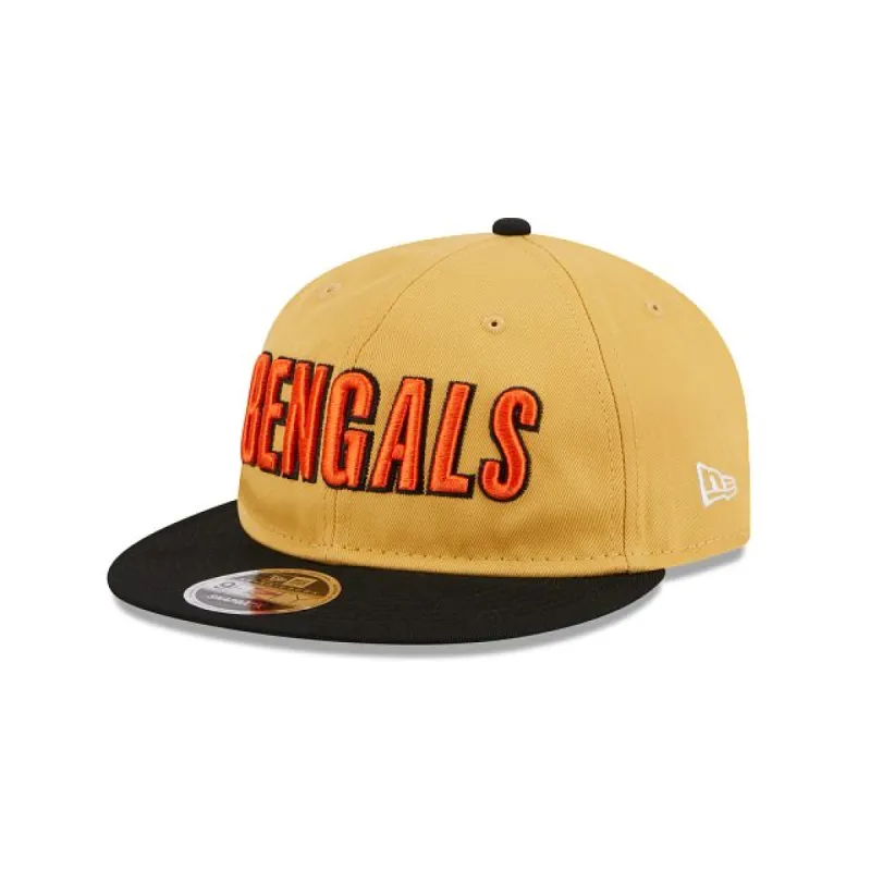 Cincinnati Bengals Sepia Retro Crown 9FIFTY Snapback Hat sold by New Era