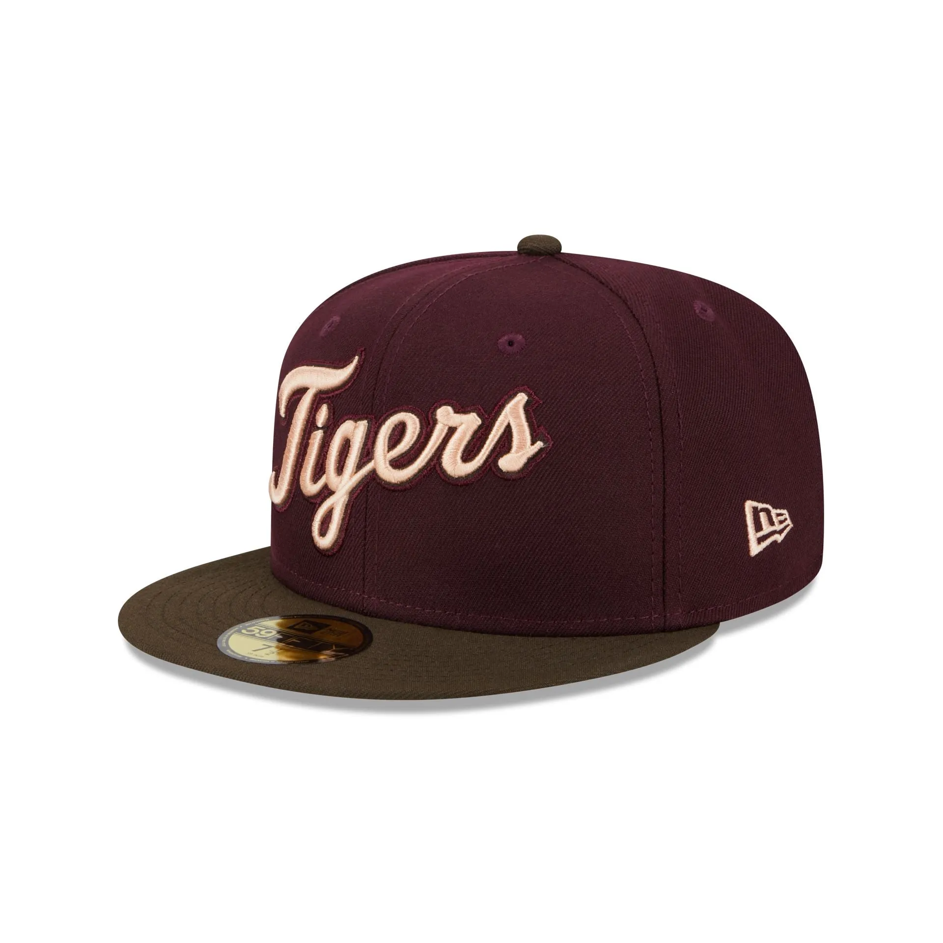 Detroit Tigers Berry Chocolate 59FIFTY Fitted Hat sold by New Era product image thumbnail 3