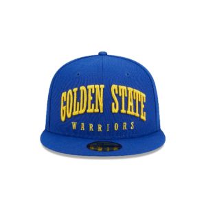 Golden State Warriors Sport Night Wordmark 59FIFTY Fitted Hat sold by New Era