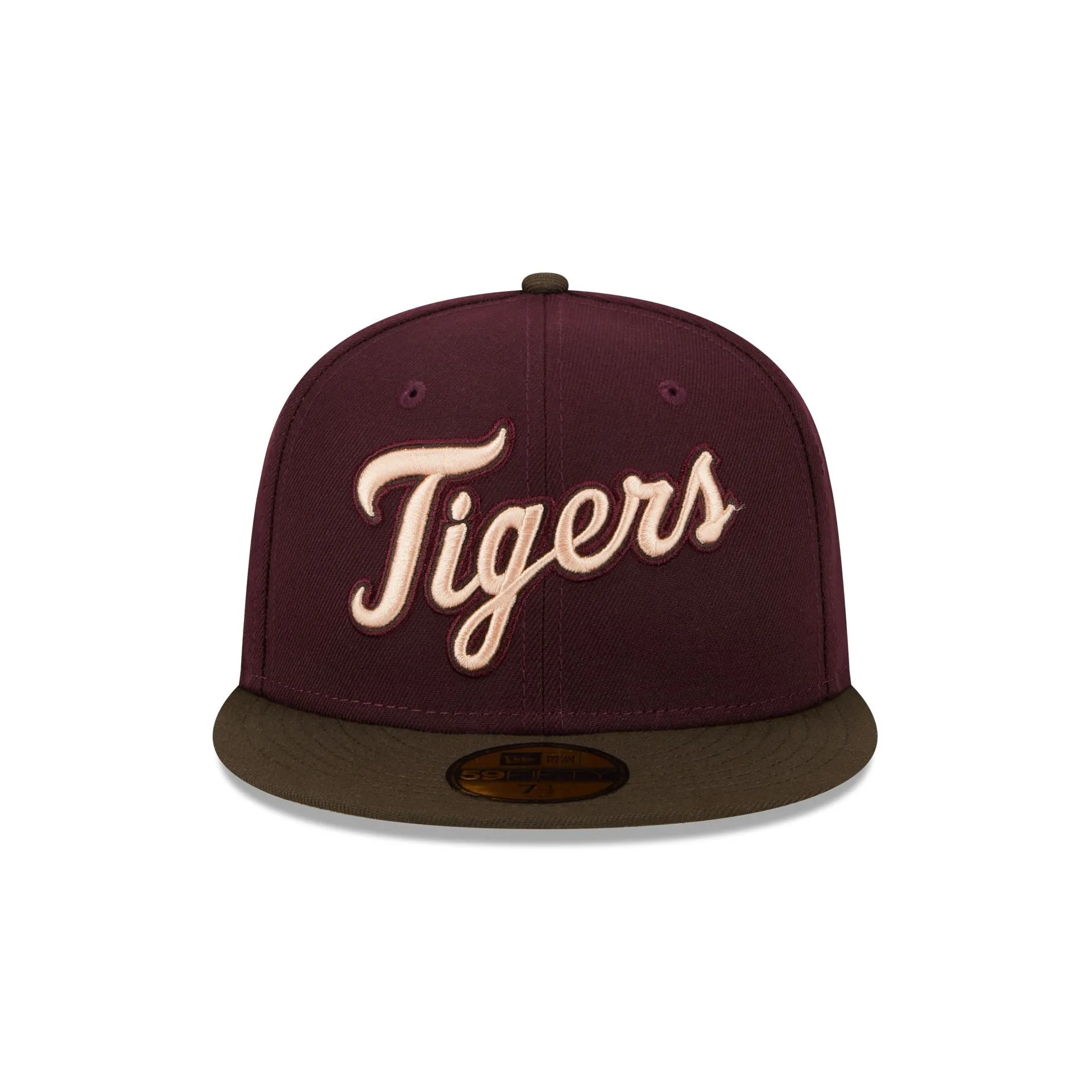 Detroit Tigers Berry Chocolate 59FIFTY Fitted Hat sold by New Era product image thumbnail 2