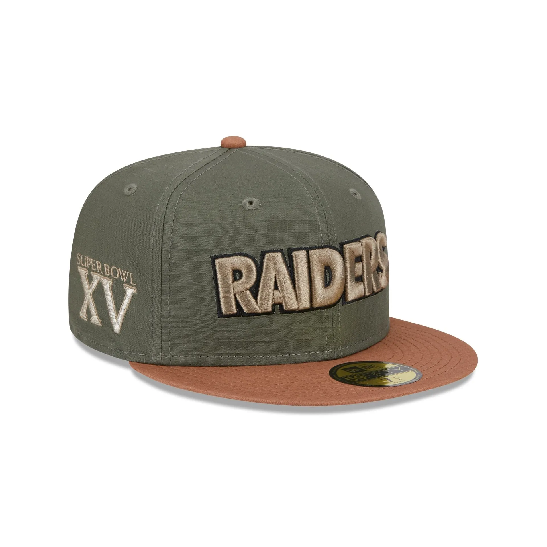 Las Vegas Raiders Ripstop 59FIFTY Fitted Hat sold by New Era