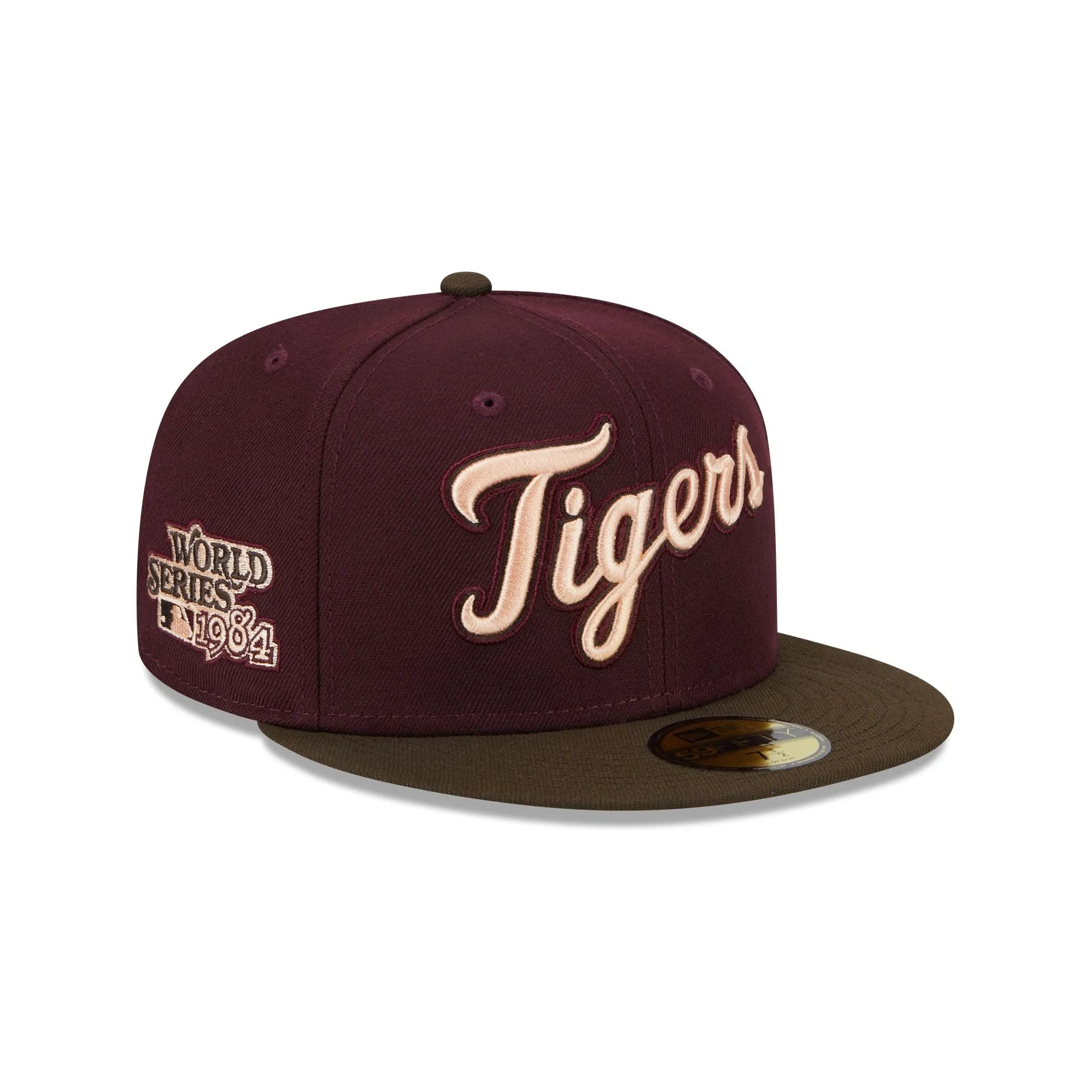 Detroit Tigers Berry Chocolate 59FIFTY Fitted Hat sold by New Era