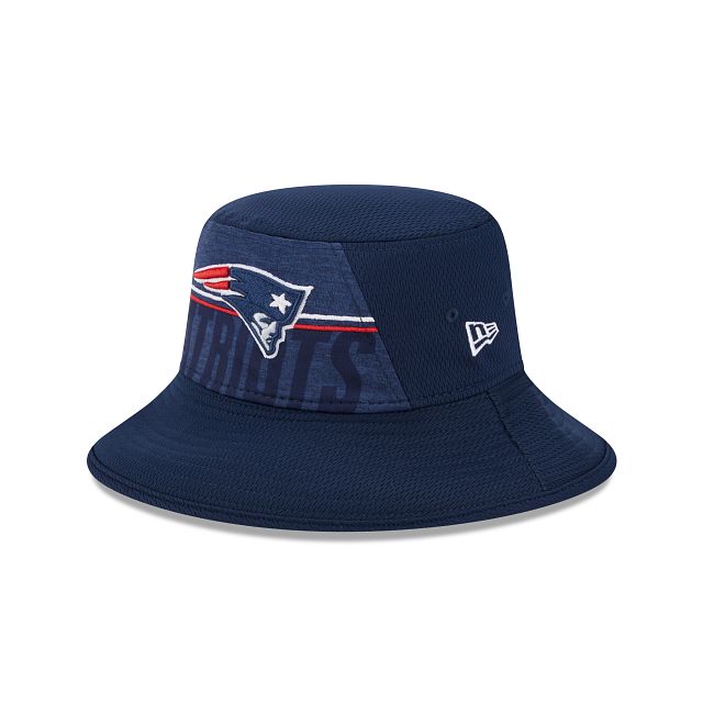 New England Patriots 2023 Training Stretch Bucket Hat sold by New Era