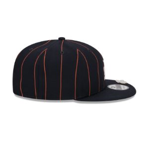 Detroit Tigers Pinstripe Visor Clip 9FIFTY Snapback Hat sold by New Era