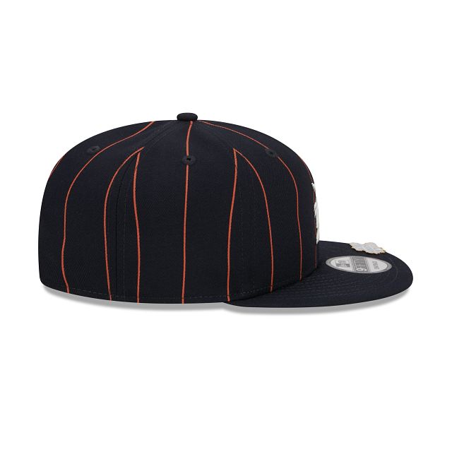 Detroit Tigers Pinstripe Visor Clip 9FIFTY Snapback Hat sold by New Era product image thumbnail 5